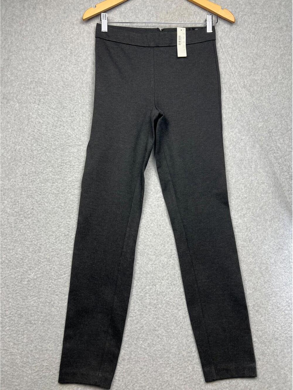 J Crew Womens Pixie Pants Smooth Stretch Twill Any Day Charcoal S Casual Work